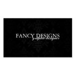 Chic Damask Business Card Template