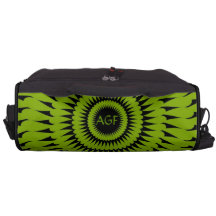 CHIC LAPTOP BAG_MOD PETALS 64 GREEN