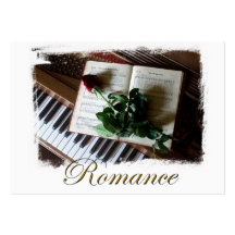   Chic Romance Recipe Cards Business Cards