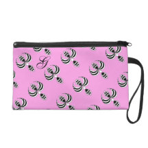 CHIC WRISTLET_PATTERN BLACK ON 155 LILAC