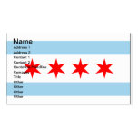 Chicago Flag customisable business calling cards Business Cards