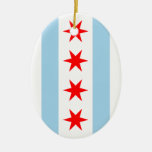 Chicago Flag ornament