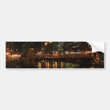 Chicago River Bumper Stickers