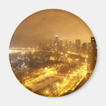 Chicago Skyline Refrigerator Magnet