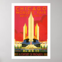 Chicago Worlds Fair Poster