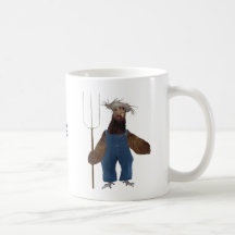 Chick Farmer, CHICKEN FARMERS RULE THE ROOST Coffee Mugs
