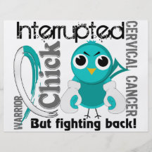 Chick Interrupted 3 Cervical Cancer Full Color Flyer