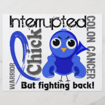 Chick Interrupted 3 Colon Cancer Full Color Flyer
