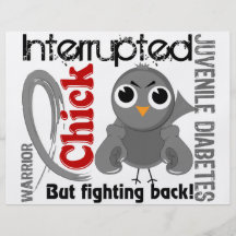Chick Interrupted 3 Juvenile Diabetes Full Color Flyer