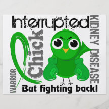 Chick Interrupted 3 Kidney Disease Flyers