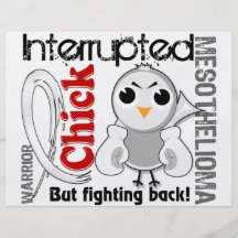 Chick Interrupted 3 Mesothelioma Flyers