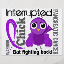 Chick Interrupted 3 Pancreatic Cancer Flyer