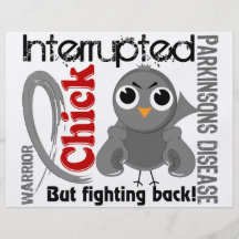 Chick Interrupted 3 Parkinson's Disease Flyers