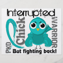 Chick Interrupted 3 PKD Polycystic Kidney Disease Flyer