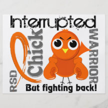 Chick Interrupted 3 RSD Reflex Sympathetic Dystrop Flyers