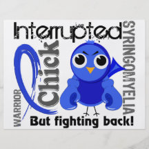 Chick Interrupted 3 Syringomyelia Personalized Flyer
