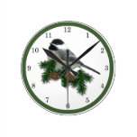 Chickadee Clock