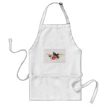 Chickadee Floral Aprons