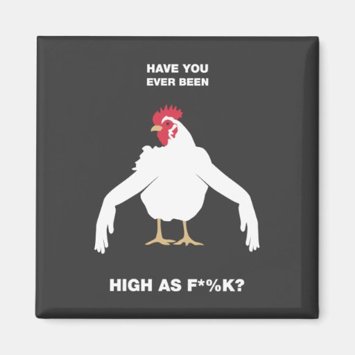 Chicken Arms Fridge Magnets