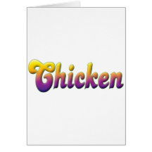Chicken Greeting Card