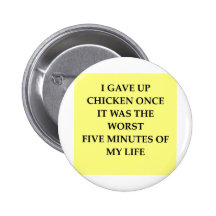 CHICKEN.jpg Pinback Buttons