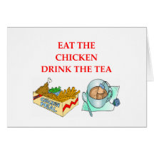 CHICKEN.png Greeting Card