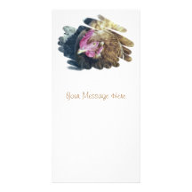 CHICKENS PICTURE CARD