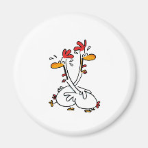 Chicks Kühlschrankmagnet