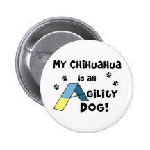 Chihuahua Agility Dog Pins