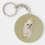 Chihuahua Fawn Puppy Keychain