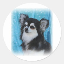 Chihuahua Round Sticker