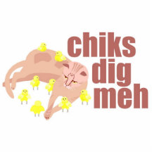 chiks dig meh photo sculpture