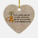 Child-Free Kitty Cat Ornaments