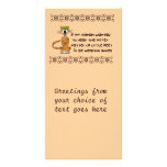 Child-Free Kitty Cat Picture Card