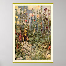Child in a Garden - Print
