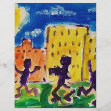 Children Dancing by Piliero Flyer Design
