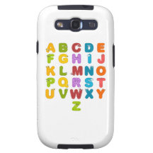 Children's Alphabet Galaxy SIII Case