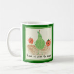 Child's Art, Green Coffee Mug