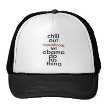 chill out republicans mesh hats