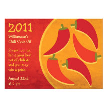 Chilli Cook Off Invitation