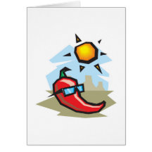 chillin chilli pepper card