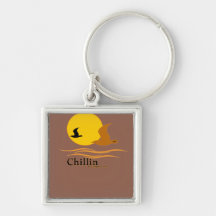 chillin keep beer cold vacation keychain