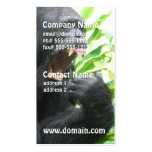 Chimpanzee Fangs Business Cards business cards