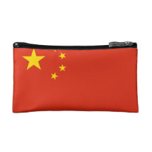 China; Chinese Flag Makeup Bag