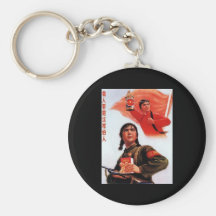 China Propaganda Keychain