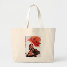 China Propaganda Tote Bag