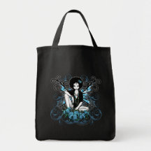 China Retro Lilly Fantasy Canvas Bag