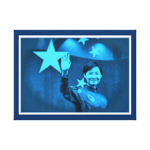 China's First Woman  Stretched Canvas Print