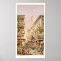 Chinatown San Francisco (0108A) Print