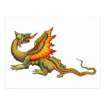 Chinese Dragon Post Card